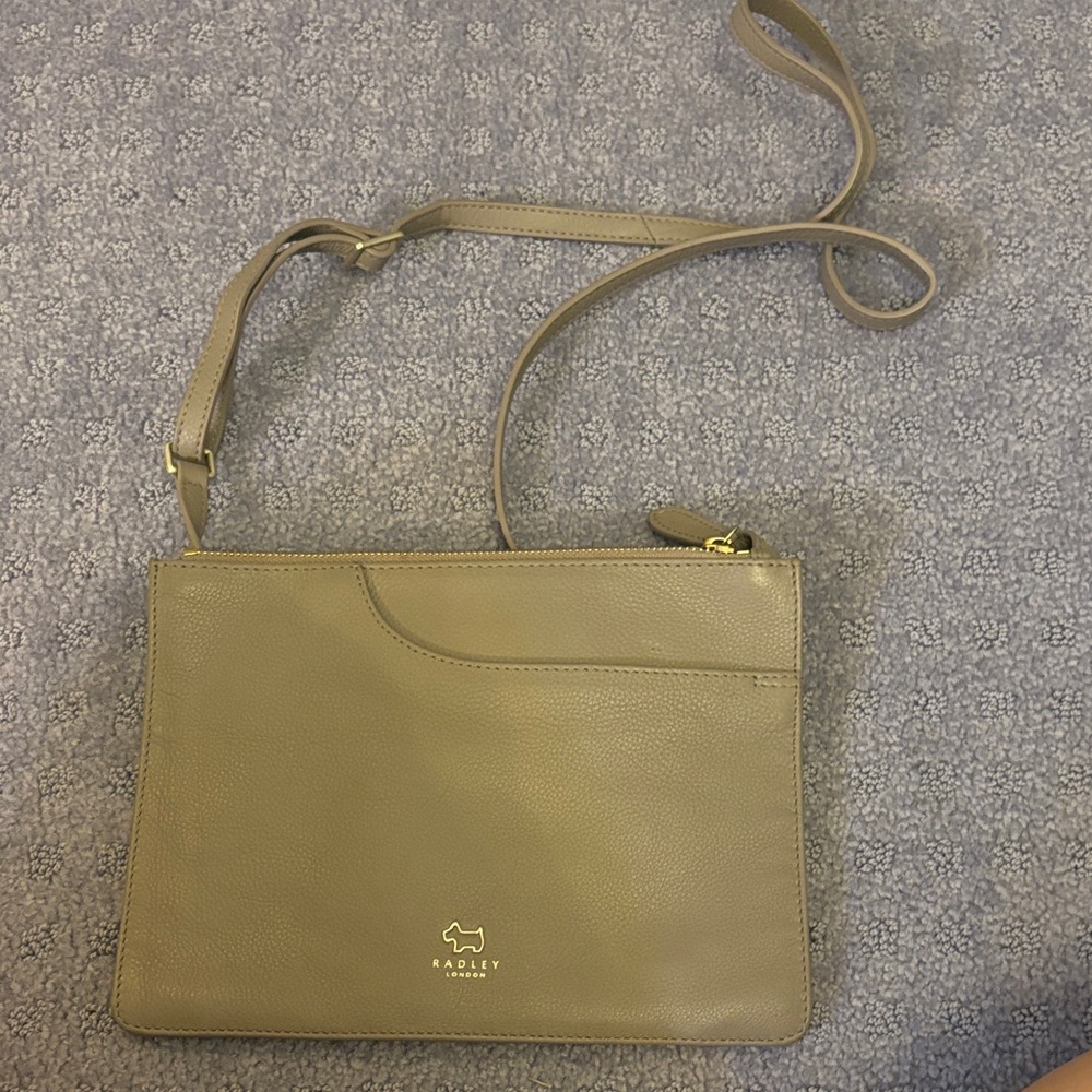 tan radley london cross body